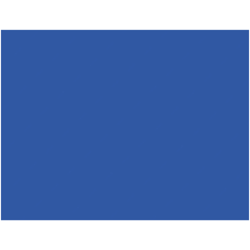 MATA ESD NATURALNA GUMA 400x300 2mm NIEBIESKA M