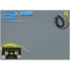 MATA ANTYSTATYCZNA ESD 1200x2000 2mm SZARA GŁADKA + OPASKA OCHRONNA NA STÓŁ