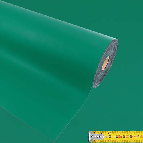 BEZZAPACHOWA MATA ESD CIĘTA Z ROLKI 120cm ZIELONA MATOWA PVC OCHRONNA 10cm