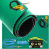 BEZZAPACHOWA MATA ESD SERWISOWA 600x1200 2mm ZIELONA MAT PVC OPASKA PRZEWÓD
